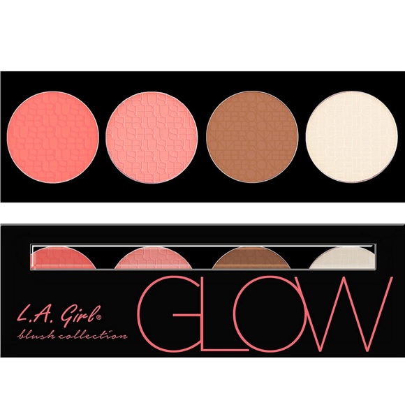 L.A. Girl Glow Beauty Brick Blush Collection Blush, bronze and highlighter - Picture 8 of 9
